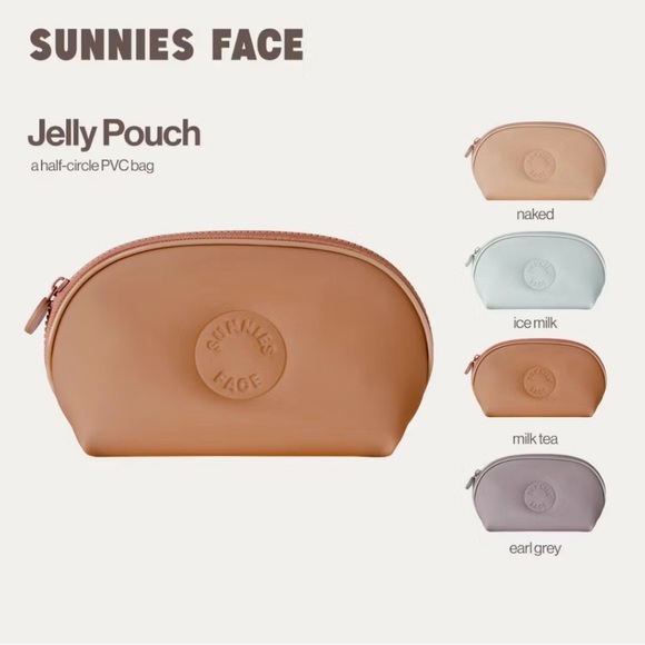 Sunnies Face Jelly Pouch [Makeup Pouch] - Picture 2 of 3